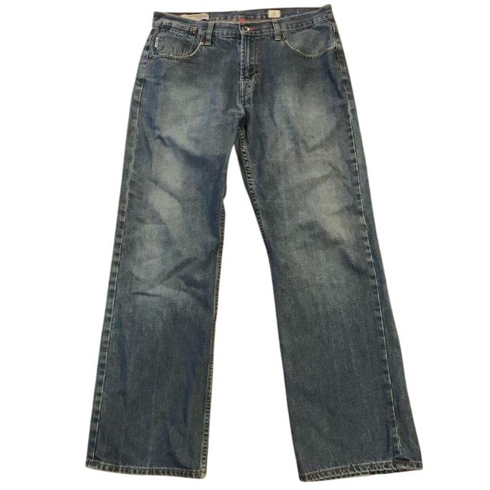 Redsand Originals Men's Blue Denim Straight Jeans 5-Pocket Design